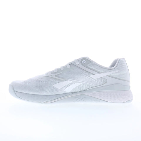 Reebok Nano X5 Womens Gray Synthetic Lace Up Athletic Cross Training Shoes