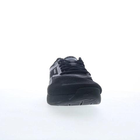 Reebok Nano X5 Mens Black Mesh Lace Up Athletic Cross Training Shoes