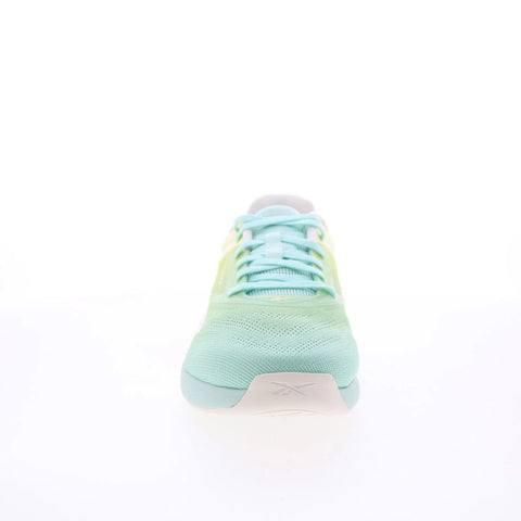 Reebok Nano X5 Womens Green Mesh Lace Up Athletic Cross Training Shoes