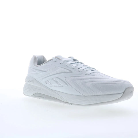 Reebok Nano X5 Edge Mens Gray Canvas Lace Up Athletic Cross Training Shoes