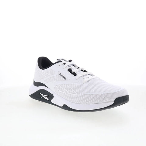 Reebok Nanoflex TR 3 Mens White Mesh Lace Up Athletic Cross Training Shoes