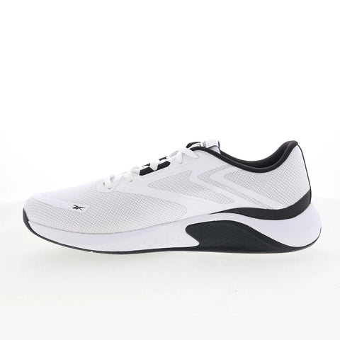 Reebok Nanoflex TR 3 Mens White Mesh Lace Up Athletic Cross Training Shoes