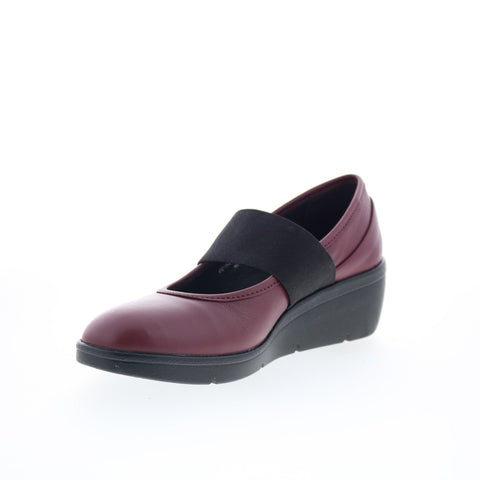 Fly London Nara NARA547FLY-005 Womens Brown Leather Mary Jane Flats Shoes