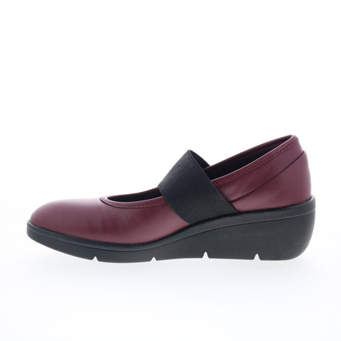 Fly London Nara NARA547FLY-005 Womens Brown Leather Mary Jane Flats Shoes