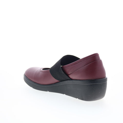 Fly London Nara NARA547FLY-005 Womens Brown Leather Mary Jane Flats Shoes