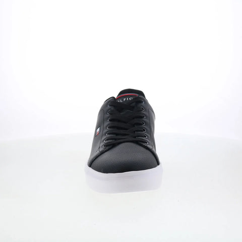Tommy Hilfiger Narvyn TMNARVYN Mens Black Leather Lifestyle Sneakers Shoes