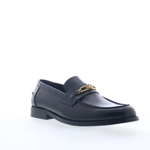 Steve Madden Nasir NASI01M1 Mens Black Loafers & Slip Ons Casual Shoes