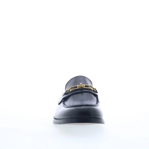 Steve Madden Nasir NASI01M1 Mens Black Loafers & Slip Ons Casual Shoes