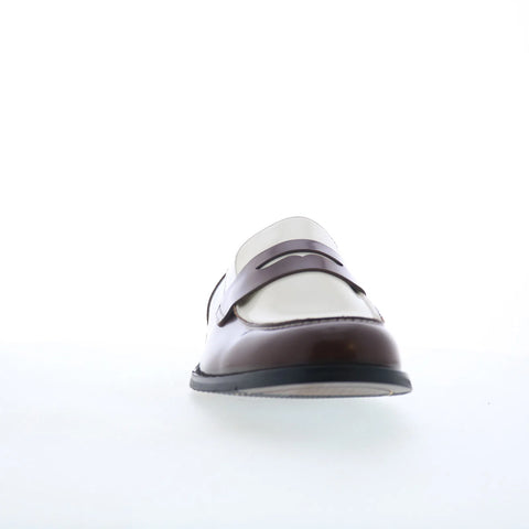 Steve Madden Natan NATA01M1 Mens Brown Loafers & Slip Ons Penny Shoes