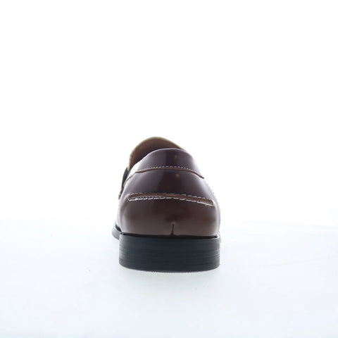 Steve Madden Natan NATA01M1 Mens Brown Loafers & Slip Ons Penny Shoes