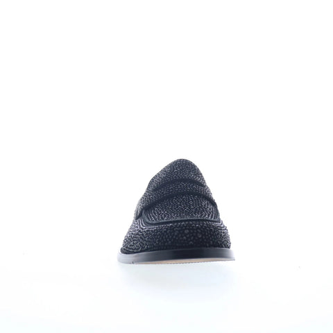 Steve Madden Natan NATA01M1 Mens Black Loafers & Slip Ons Penny Shoes