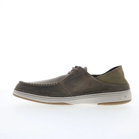 Clarks Nature 5 Moccasin 26172329 Mens Green Oxfords & Lace Ups Casual Shoes