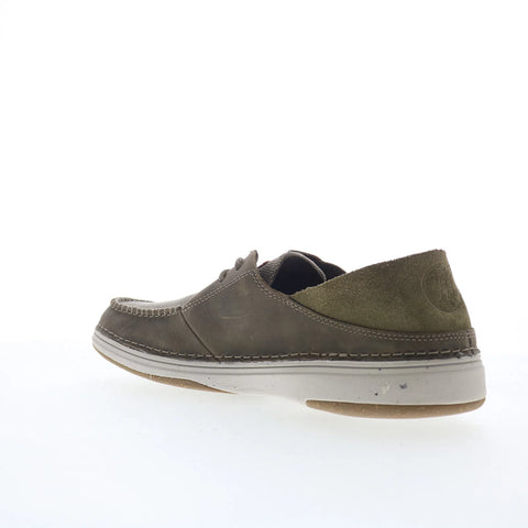 Clarks Nature 5 Moccasin 26172329 Mens Green Oxfords & Lace Ups Casual Shoes