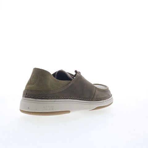 Clarks Nature 5 Moccasin 26172329 Mens Green Oxfords & Lace Ups Casual Shoes