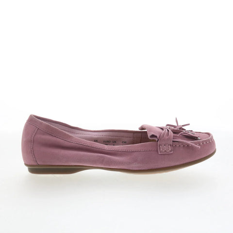Hush Puppies Naveen Robyn HW06091-655 Womens Pink Wide Loafer Flats Shoes
