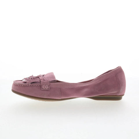 Hush Puppies Naveen Robyn HW06091-655 Womens Pink Wide Loafer Flats Shoes