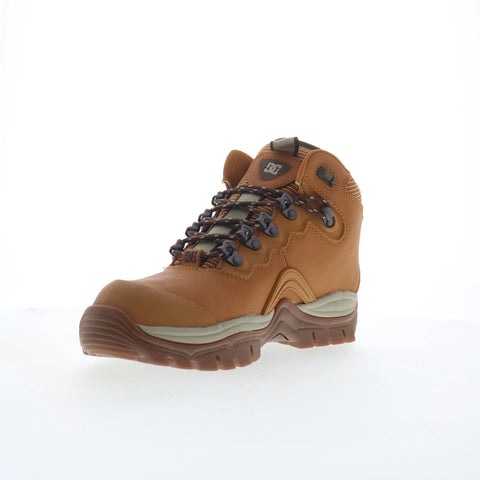 DC Navigator ADYB100021-WD4 Mens Brown Skate Inspired Sneakers Shoes
