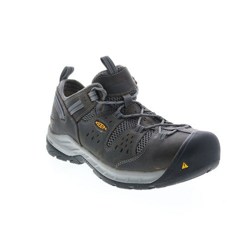 Keen Atlanta Cool II Steel Toe 1023217 Mens Gray Wide Work & Safety Shoes