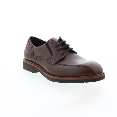 Mephisto Nelson Mens Brown Leather Lace Up Oxfords & Lace Ups Casual Shoes