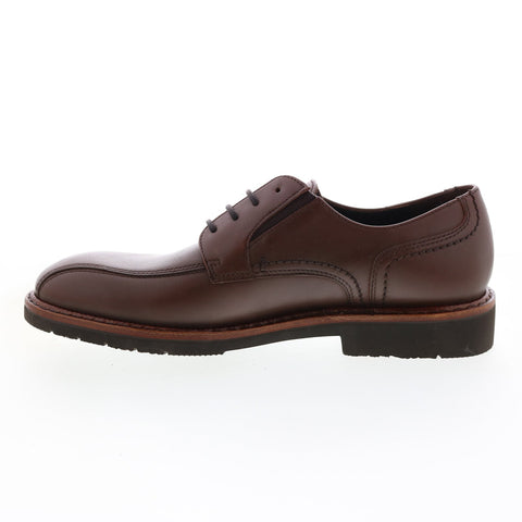 Mephisto Nelson Mens Brown Leather Lace Up Oxfords & Lace Ups Casual Shoes