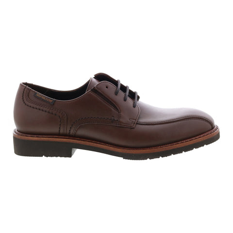 Mephisto Nelson Mens Brown Leather Lace Up Oxfords & Lace Ups Casual Shoes