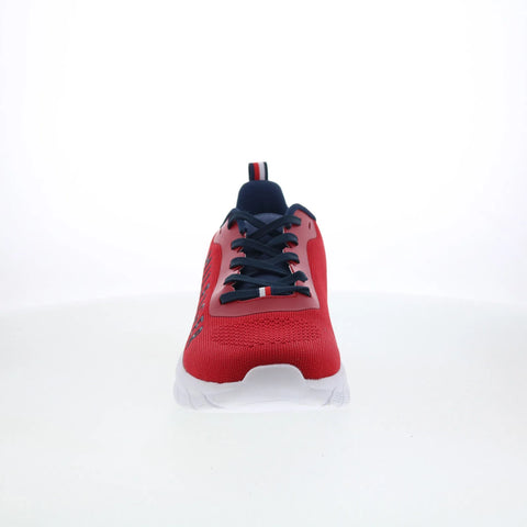 Tommy Hilfiger Nephi TMNEPHI Mens Red Mesh Lifestyle Sneakers Shoes
