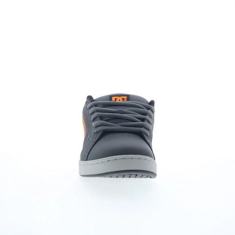 DC Net DC01774025-GYBKOG Mens Gray Nubuck Skate Inspired Sneakers Shoes