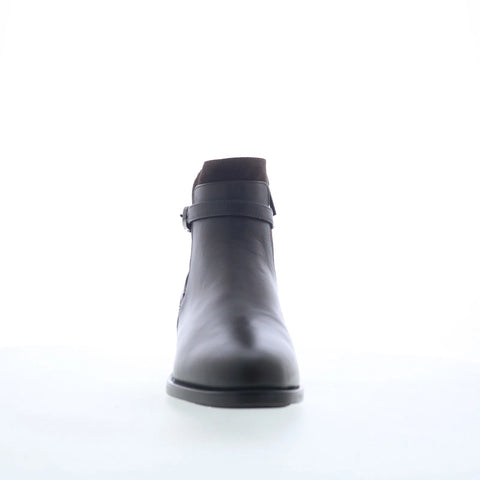 Aquatalia Nettie TW5NETC2 Womens Brown Suede Zipper Ankle & Booties Boots