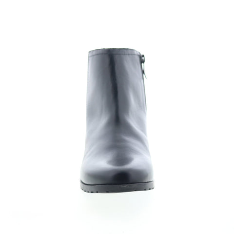 Easy Spirit Nevi SENEVI Womens Black Leather Casual Dress Boots