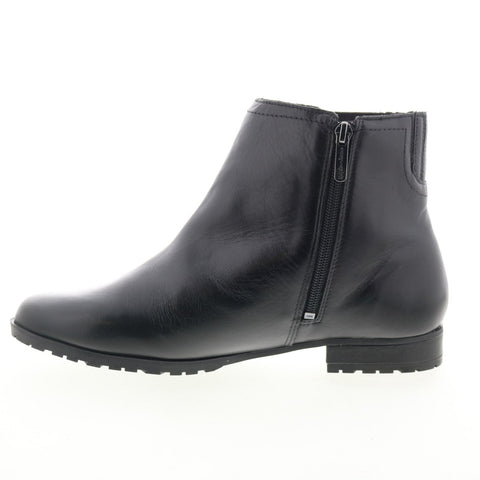 Easy Spirit Nevi SENEVI Womens Black Wide Leather Casual Dress Boots