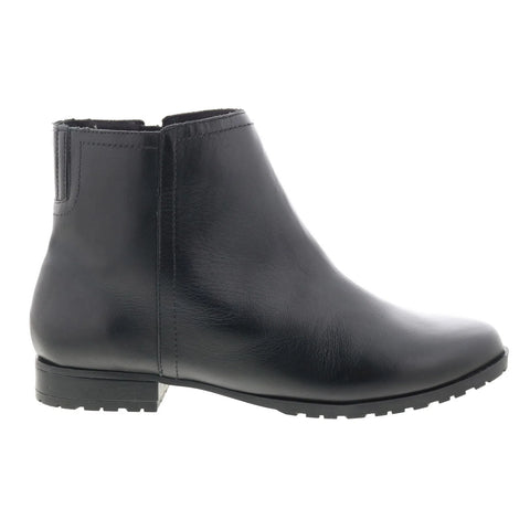 Easy Spirit Nevi SENEVI Womens Black Leather Casual Dress Boots