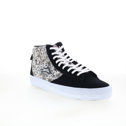 Lakai Newport HI MS1250253A00 Mens Black Skate Inspired Sneakers Shoes