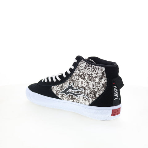 Lakai Newport HI MS1250253A00 Mens Black Skate Inspired Sneakers Shoes