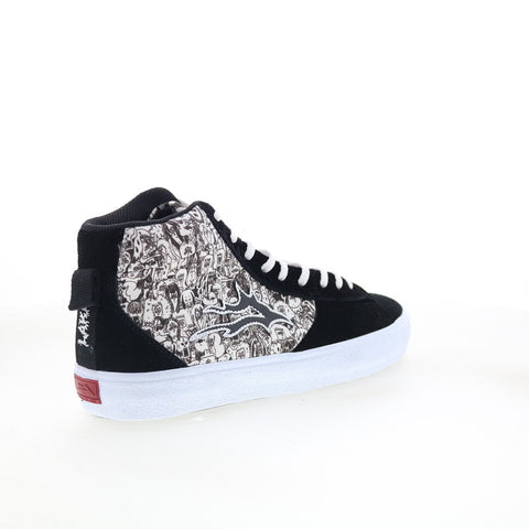 Lakai Newport HI MS1250253A00 Mens Black Skate Inspired Sneakers Shoes