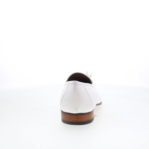 Mezlan Nib 21162 Mens White Leather Loafers & Slip Ons Casual Shoes