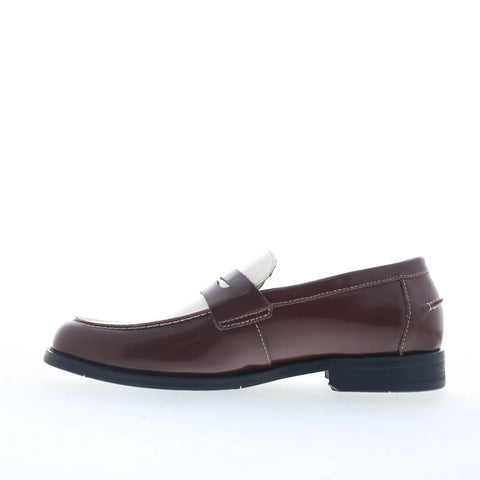 Steve Madden Nicolay NICO02M1 Mens Brown Loafers & Slip Ons Penny Shoes