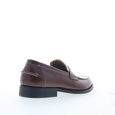 Steve Madden Nicolay NICO02M1 Mens Brown Loafers & Slip Ons Penny Shoes