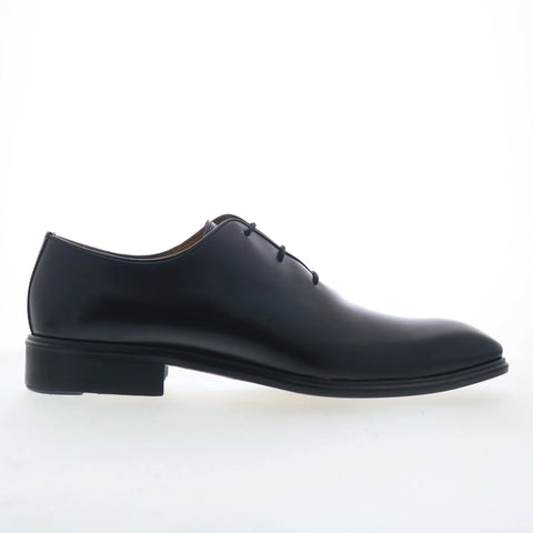 Mezlan Nicos Plain Toe Blucher Mens Black Oxfords & Lace Ups Plain Toe Shoes
