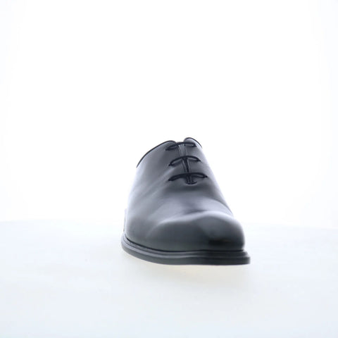 Mezlan Nicos Plain Toe Blucher Mens Black Oxfords & Lace Ups Plain Toe Shoes