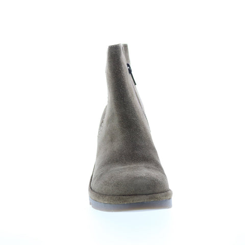 Fly London Nilo NILO256FLY-005 Womens Gray Suede Ankle & Booties Boots