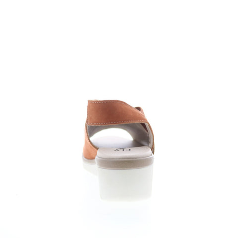 Fly London Nily NILY940FLY-002 Womens Brown Leather Strap Sandals Shoes