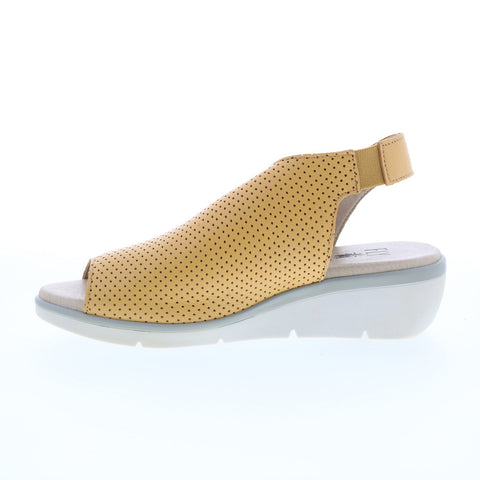 Fly London Nisi NISI066FLY-001 Womens Brown Leather Strap Sandals Shoes