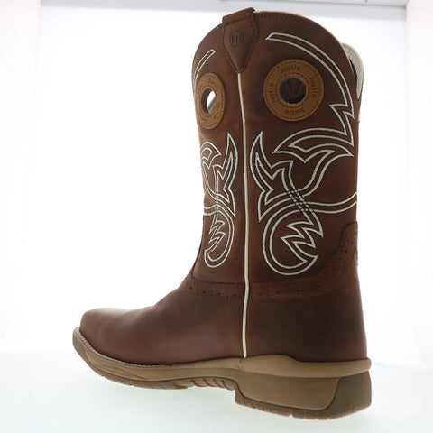 Justin Boots Nitread Waterproof Composite Toe Brown Wide Work & Safety Boots 