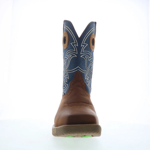Justin Boots Nitread Waterproof Composite Toe Brown Wide Work & Safety Boots 