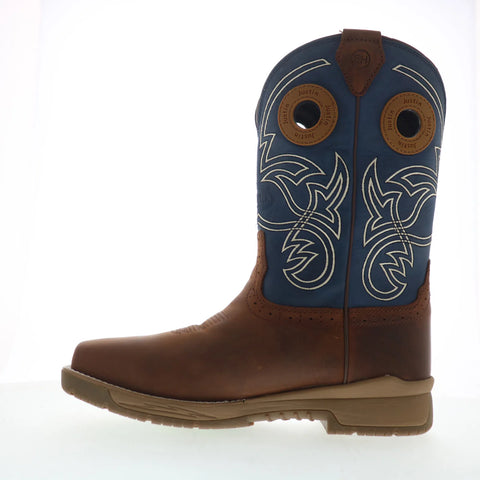 Justin Boots Nitread Waterproof Composite Toe Brown Wide Work & Safety Boots 