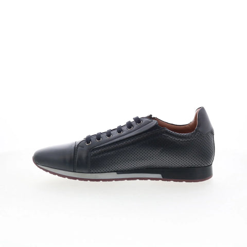 Mezlan Niza 21222 Mens Black Leather Lace Up Lifestyle Sneakers Shoes