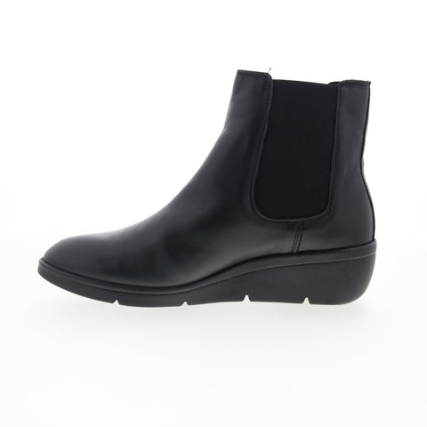 Fly London Nola NOLA549FLY-004 Womens Black Leather Ankle & Booties Boots