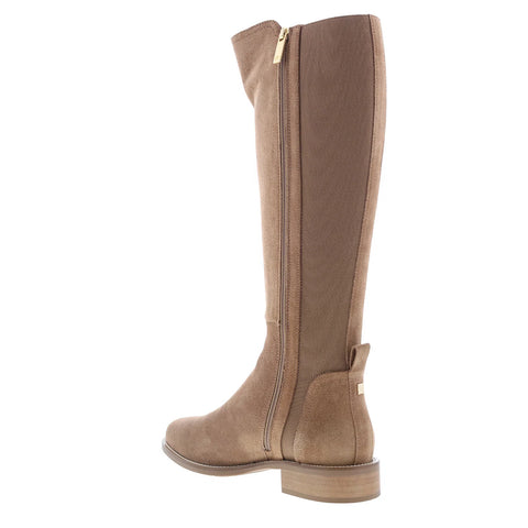 Aquatalia Nolita L543056 Womens Brown Suede Zipper Knee High Boots