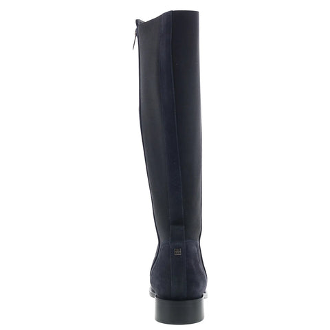 Aquatalia Nolita L543073 Womens Blue Suede Zipper Knee High Boots