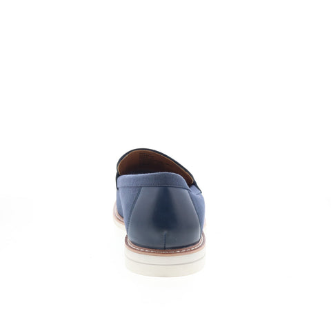 Steve Madden Normin NORM02M Mens Blue Loafers & Slip Ons Penny Shoes